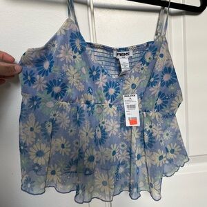 Floral Crop Top